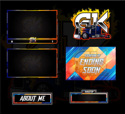 Twitch Overlay Package